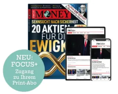 💰 5 Ausgaben FOCUS Money inkl. FOCUS+ Zugang für 5€ (statt 28€)