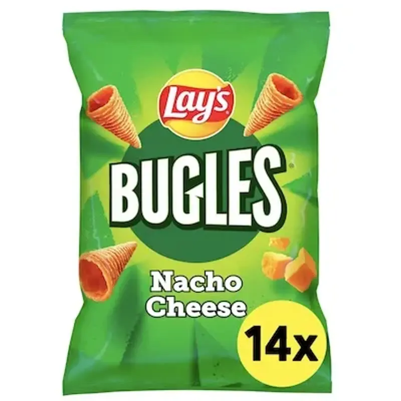 😋🧀 14x 75g (1,05kg) Lay’s Bugles Nacho Cheese für 17,99€ (statt 25€) 👉🏻 1,25€ pro Packung