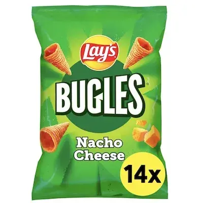 😋🧀 14x 75g (1,05kg) Lay’s Bugles Nacho Cheese für 17,99€ (statt 25€) 👉🏻 1,25€ pro Packung