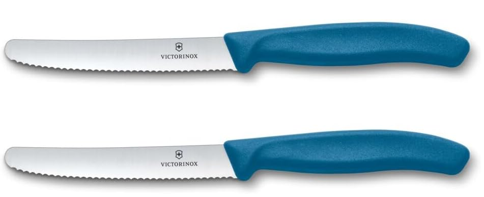 🔪 2x Victorinox Swiss Classic blaues Gemüsemesser mit Wellenschliff für 9,82€ (statt 15€)