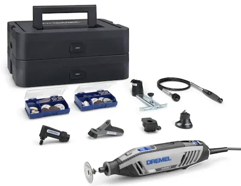 🧰 Dremel 4250 Rotationswerkzeug Set mit 6 Aufsätzen + Zubehör für 139,99€ (statt 178€)