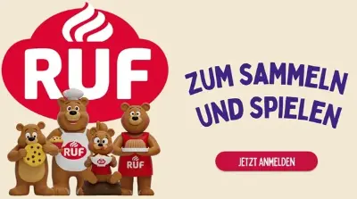 🐻 Produkte von RUF kaufen – RUF Bärchen gratis erhalten