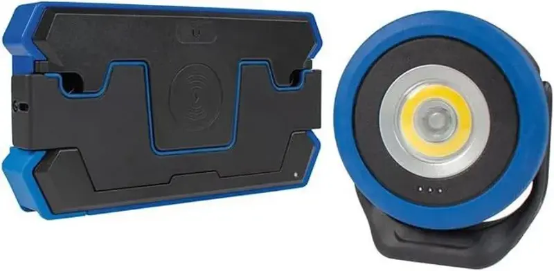 💡 as–Schwabe Lichtfabrik LED Akku Strahler + Induktionsladestation für 24,99€ (statt 47€)
