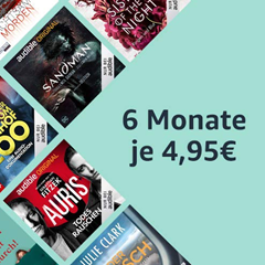 6 Monate Audible für je 4,95€ pro Monat (anstatt 9,95€) für Neukunden