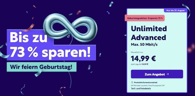 📲 Unlimited Mobile 🔥 o2 Allnet mit unlimitiertes Datenvolumen ab 14,99€ – monatlich kündbar