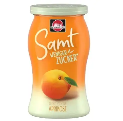 🤤 Schwartau Samt Weniger Zucker Aprikose ab 1,68€ (statt 2,99€)