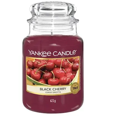 🍒 623g Yankee Candle Black Cherry Duftkerze im Glas für 21,37€ (statt 30€)