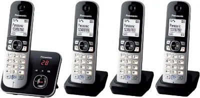 ☎️ Panasonic KX-TG6824GB DECT mit 4 Mobilteilen für 99,99€ (statt 114€)