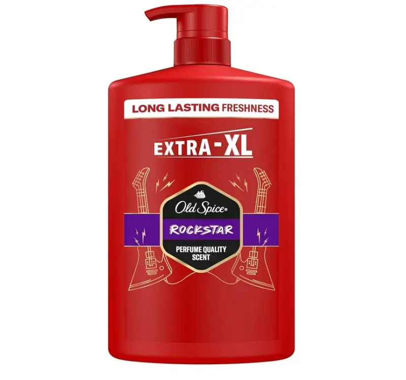 🧼 1L Old Spice Rockstar 3-in-1 Mehrzweck-Shampoo für 6,49€ (statt 9€)