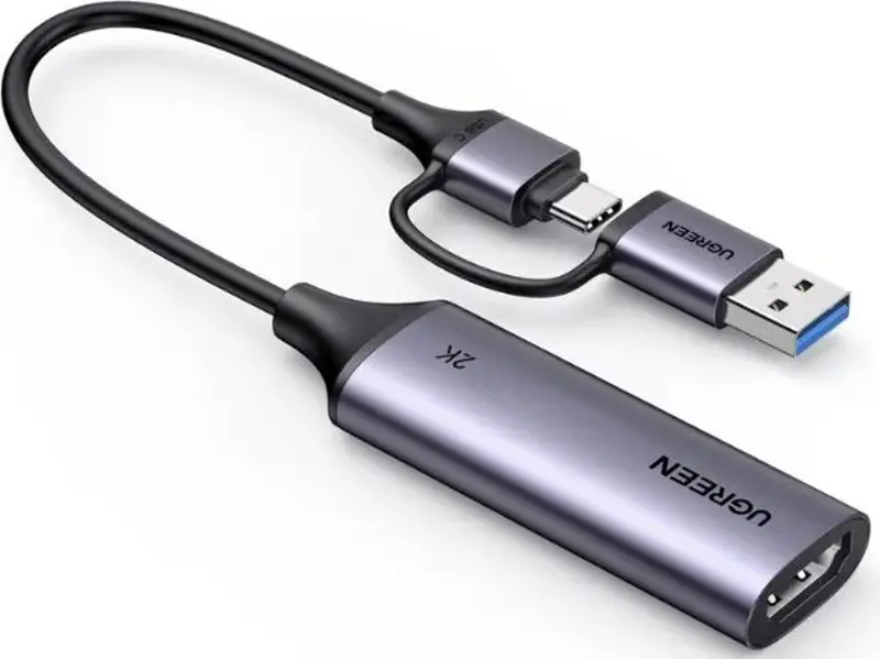 🎮 UGREEN 4K/2K Video Capture Card, USB 3.0 HDMI auf USB C/A für 15,99€ (statt 20€)