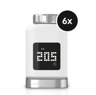 🌡️ 6er Set Bosch Smart Home Heizkörper-Thermostat II (+M) für 294,95€ (statt 354€)
