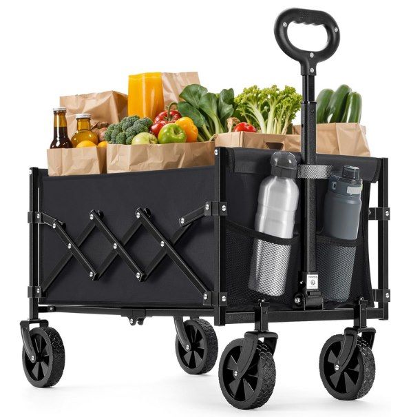🛒 SONGMICS kleiner faltbarer Handwagen in 3 Farben (bis 150kg) für 26,99€ (statt 33€)