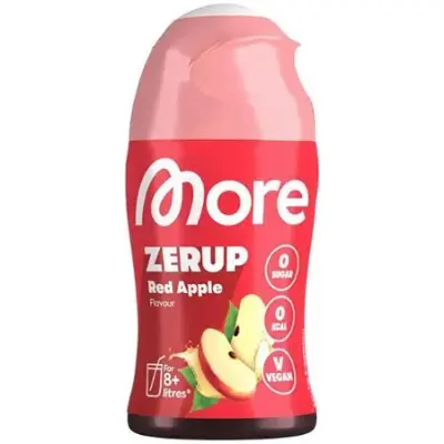 🍎 MORE Zerup Red Apple Zero Sirup, 65ml ab 4,49€ (statt 6€)