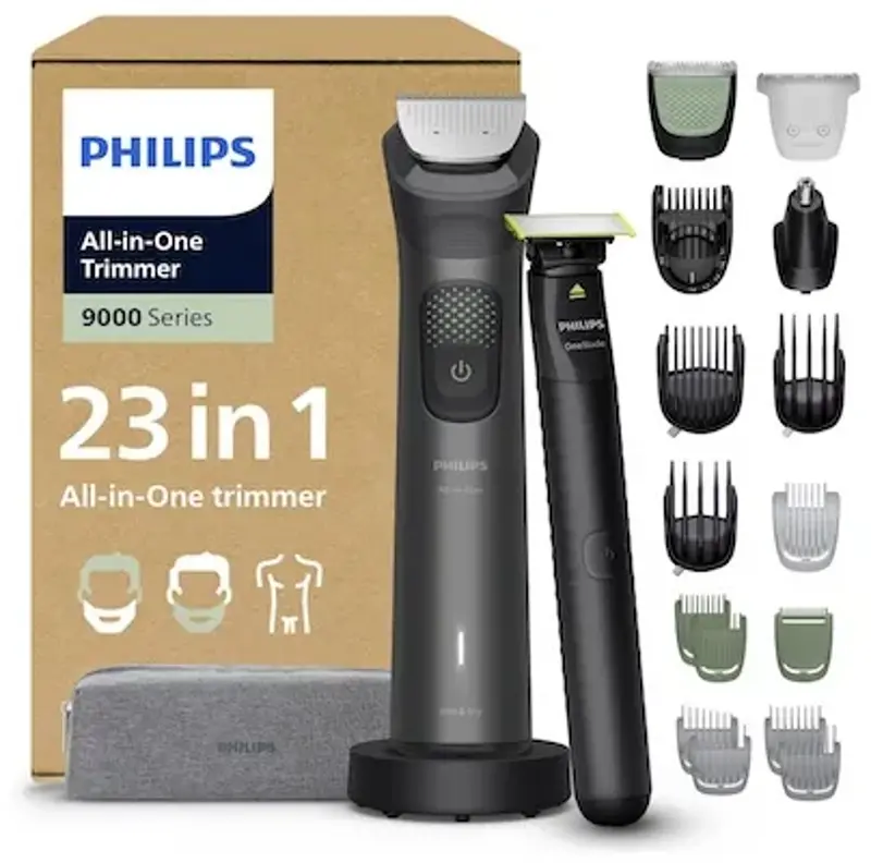 🪒 Philips Multigroom All-in-One Barttrimmer + OneBlade-Trimmer für 89,99€ (statt 116€)
