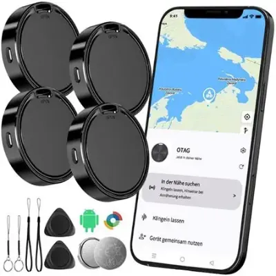🔍 4er Pack CooAoo Android Smart Tags für 14,24€ (statt 30€) – SmartTag Alternative?
