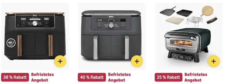 🔝🥷 Amazon: Ninja Produkte im Sale z.B. David Beckham Kaffeemaschine für 600€ (statt 850€)