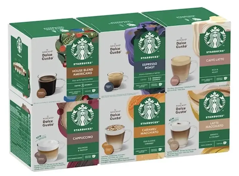 ☕️ Starbucks Probierset mit 72 Kapseln für 26,99€ (statt 38€)
