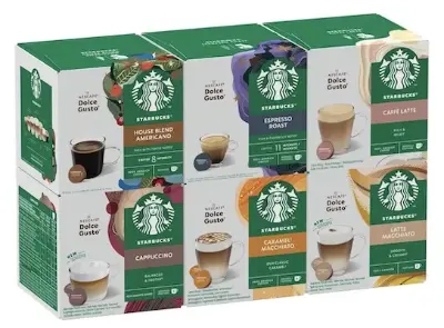 ☕️ Starbucks Probierset mit 72 Kapseln für 26,99€ (statt 38€)