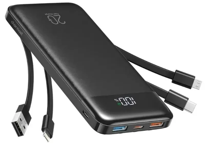 🔋 Charmast 20.000mAh Powerbank mit 22.5W & Kabel für 13,84€ (statt 26€)