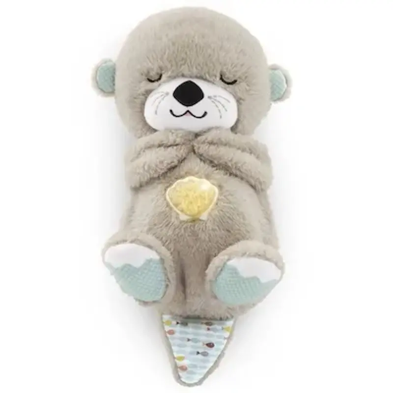 🦦 Fisher-Price Schlummer Otter mit Atembewegung und Musik ab 24,96€ (statt 31€)