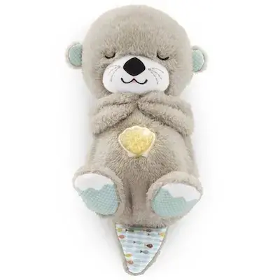 🦦 Fisher-Price Schlummer Otter mit Atembewegung und Musik ab 24,96€ (statt 31€)