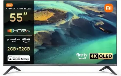 📺 Xiaomi F Pro – 55″ Zoll UHD QLED Fernseher bis 120Hz für 359€ (statt 449€)