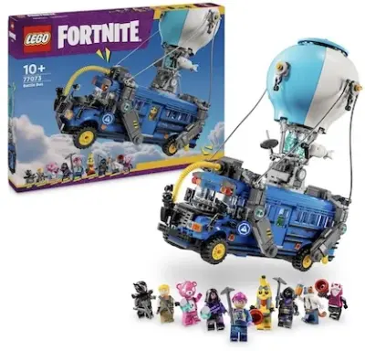 🚎 LEGO Fortnite Schlachtenbus inkl. 9 Figuren für 62,99€ (statt 71€)