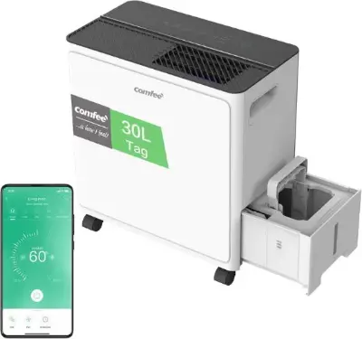💦 Comfee CDDAE-30DEN7-QA3 Luftentfeuchter, 30L/Tag für 189,99€ (statt 260€)