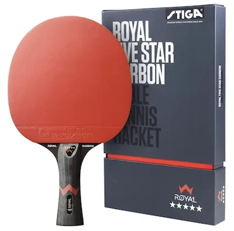 🏓 STIGA Royal Carbon Tischtennisschläger mit 5-Star Belag für 59€ (statt 70€)