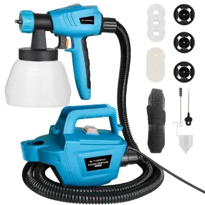 👨‍🎨 Tilswall W201 800W Farbsprühsystem mit 1300ml Behälter für 39,99€ (statt 58€)