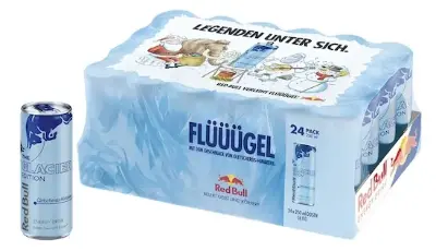 🧊 24x Red Bull Winter Edition Gletschereis Himbeere für 24,69€ (statt 35€)