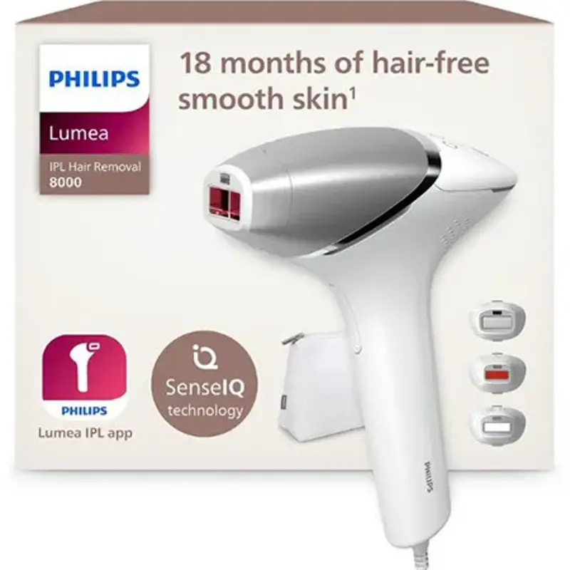 💥 Philips Lumea IPL 8000 Series Haarentfernungsgerät mit SenseIQ für 259,99€ (statt 320€)