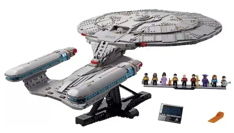 🛸 LEGO Icons 10356 – Star Trek: U.S.S. Enterprise NCC-1701-D für 283,99€ (statt 330€)