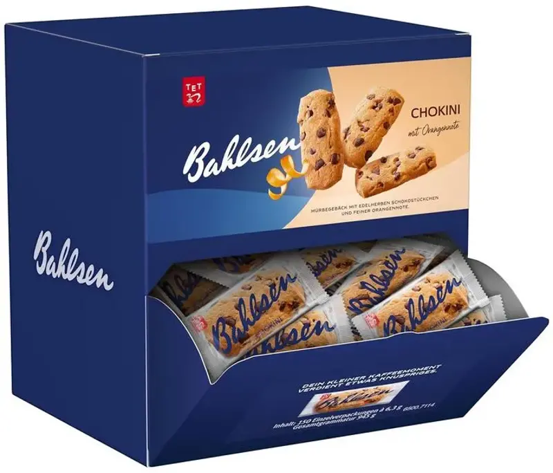 🍪 945g Bahlsen Chokini Kekse mit Schokostückchen & Orange ab 9,83€ (statt 17€)