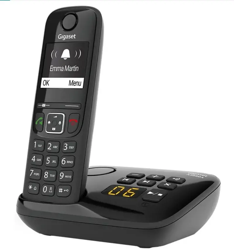 📞 Gigaset AS690A Schnurloses DECT-Telefon + Anrufbeantworter für 33€ (statt 47€)