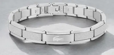 🐊 Lacoste Armband mit Knebelverschluss für 61,87€ (statt 85€)
