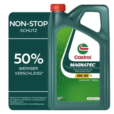 🚗💨 Castrol MAGNATEC 5W-30 C3 Motoröl im 5-Liter-Kanister für 33,33€ (statt 44€)