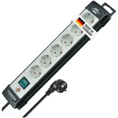 🔌 Brennenstuhl 6-Fach Premium-Line Steckdosenleiste mit Schalter für 13,97€ (statt 19€)