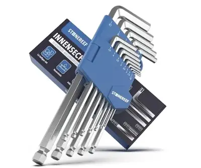 🔩 STONE REEF Innensechskantschlüssel Set inkl. Kugelkopf ab 7,99€ (statt 11€)