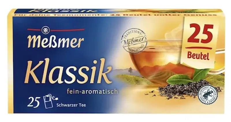 🫖 4x 25er Pack Meßmer Schwarzer Tee fein-aromatisch ab 5,72€ (statt 10€)