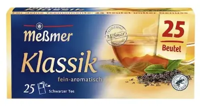 🫖 4x 25er Pack Meßmer Schwarzer Tee fein-aromatisch ab 5,72€ (statt 10€)