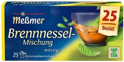🍵 4x 25er Pack Meßmer Brennnessel-Mischung Teebeutel ab 5,72€ (statt 14€)