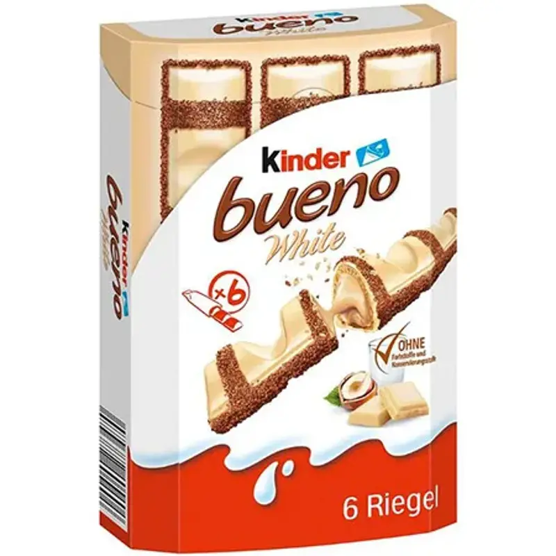 🍫 5 x 6er Pack Kinder Bueno White Riegel ab 9,45€ (statt 15€) – Joybuy Neukunden