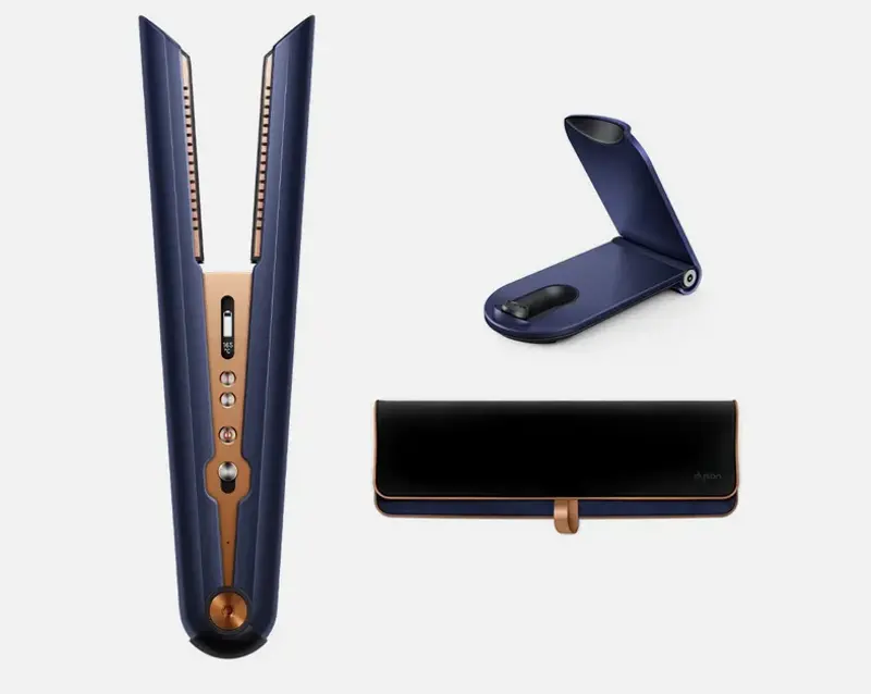 💆‍♀️ Dyson Corrale Haarglätter u. Glätteisen Nachtblau refurb. für 189€ (statt 239€)