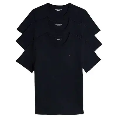 👕 3er Pack Tommy Hilfiger Herren T-Shirts Slim-Fit ab 27,86€ (statt 44€)