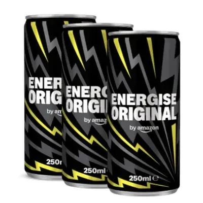 ⚡️ 24x 250ml by Amazon Energise Original oder Zero für 12,83€ (statt 18€) ➡️ 0,53€ pro Dose