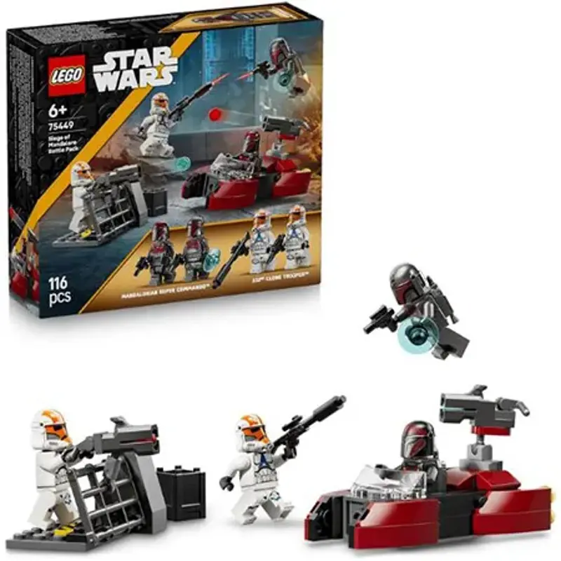 🌠 LEGO 75449 Star Wars Belagerung von Mandalore Battle Pack ab 12,82€ (statt 17€)