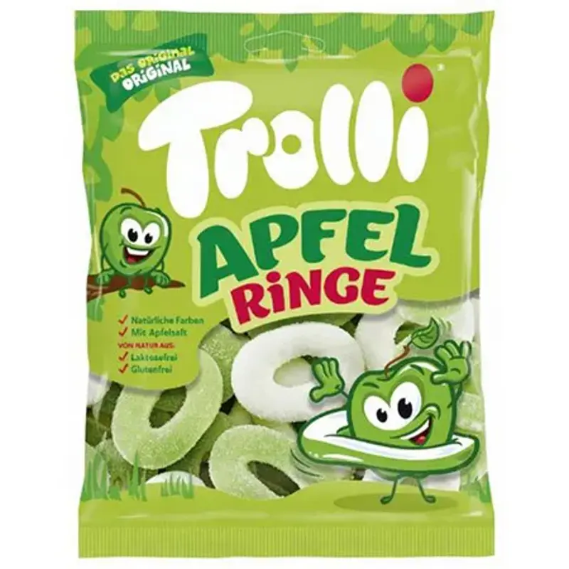 2,25kg 🍏 15 Tüten Trolli Apfelringe, je 150g ab 4,90€ (statt 16€) – Joybuy Neukunden