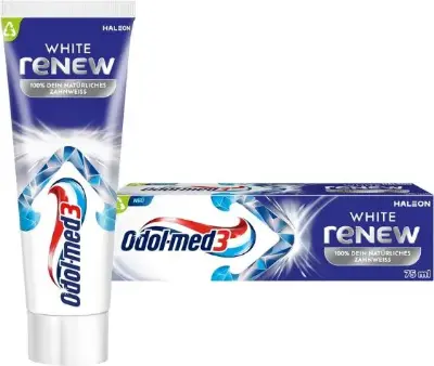 🦷 Odol-med3 White reNEW Zahnpasta, 75ml ab 1,86€ (statt 3€)