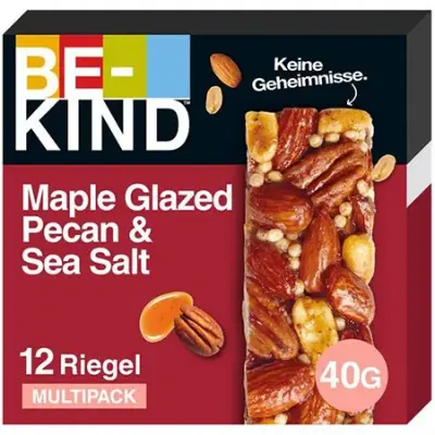 🌰 12er Pack BE-KIND Maple Glazed Pecan & Sea Salt Riegel ab 16,14€ (statt 22€)